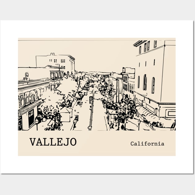 Vallejo California Wall Art by Lakeric